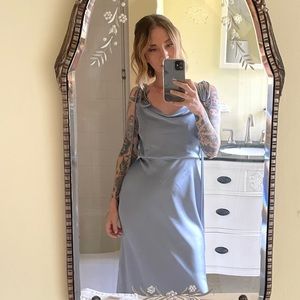 Jenny Yoo Kat dress in Chambray